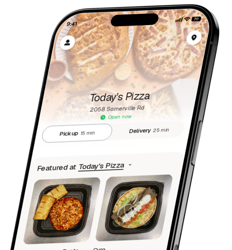 Today's Pizza app preview